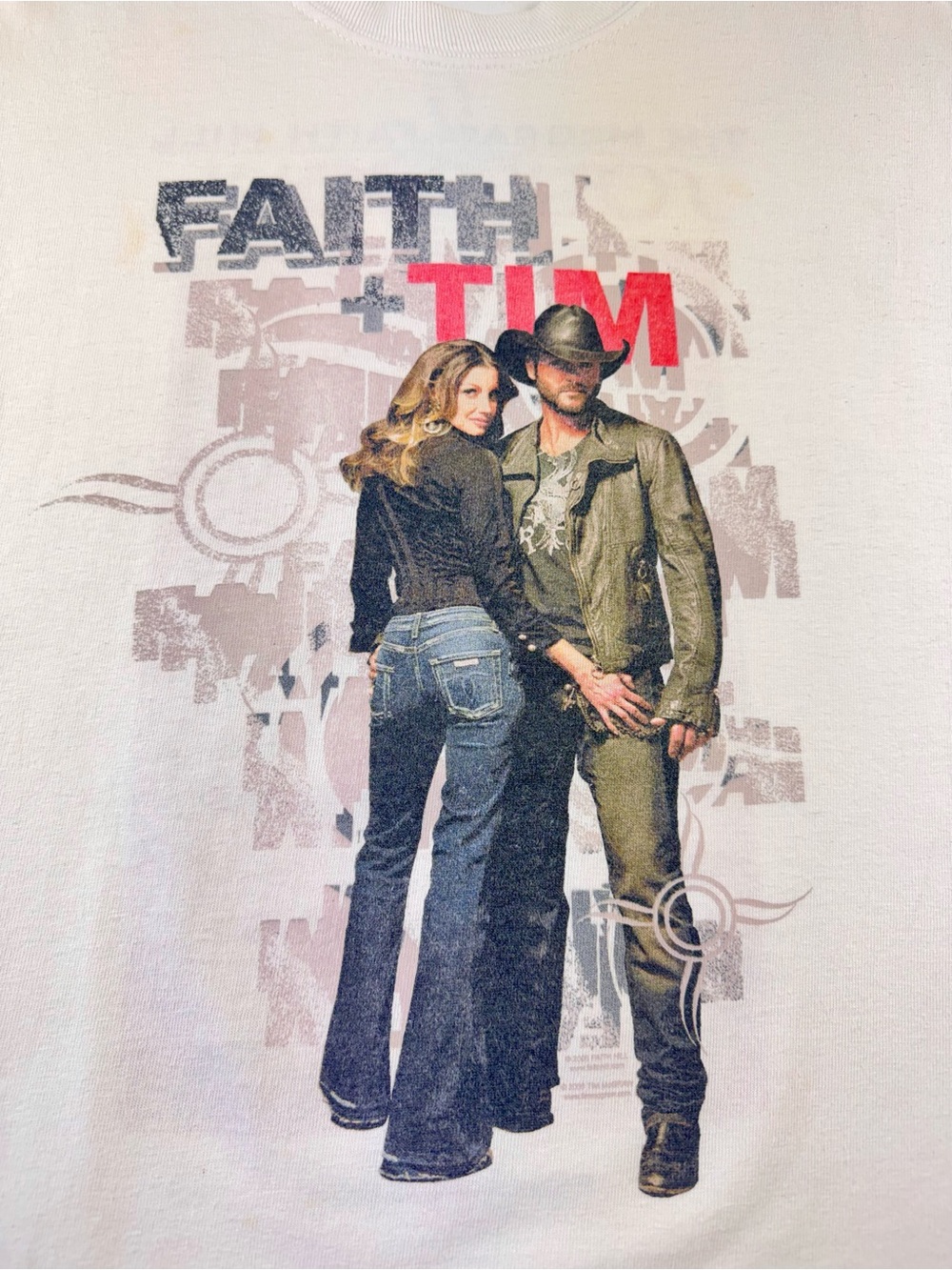 Vintage 2006 Faith Hill Tim McGraw Soul 2 Tour Tee T Shirt Country Music Band - Picture 3 of 11
